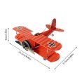 thumbnail image 2 of Retro Home Aircraft Model Ornaments Shooting Props Desktop Decorative Iron Crafts, 2 of 5
