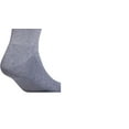 thumbnail image 3 of Adidas Originals Trefoil (6-Pair) Crew Sock, Heather Grey/Black/White, Medium, 3 of 6