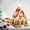 A, variant on Noothes Ceramic Christmas House Incense Burner with Chimney Hole for Festive Winter Village Tabletop and Scented Holiday Decor