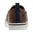 thumbnail image 3 of Beverly Hills Polo Club Toddler Boys Slip On Canvas Sneakers, Brown, Size: 8, 3 of 6