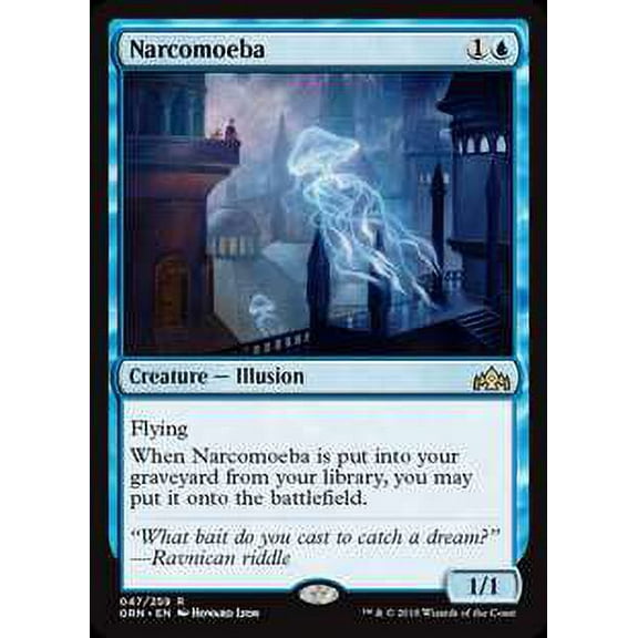 MtG Guilds of Ravnica Rare Narcomoeba #47