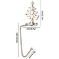 DURUA Metal Christmas Stocking Hooks Fireplace Hanger With NonSkid