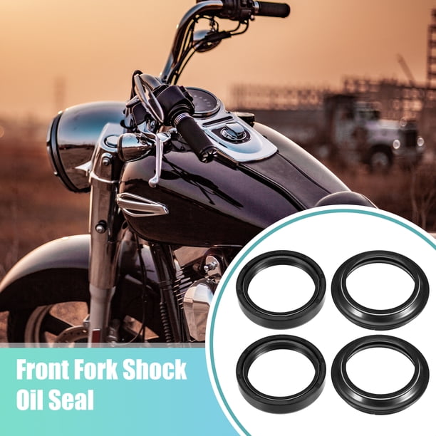 Unique Bargains 1 Set 46mmx58mmx11mm Motorcycle Front Fork Shock