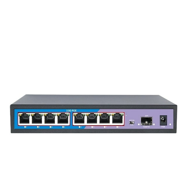 2.5G POE Ethernet Switch 4 8 Port POE Network Switch