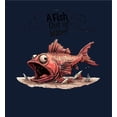 thumbnail image 4 of Fish Out of Water Youth Blue Crew Neck Short Sleeve Tee-XL, 4 of 4