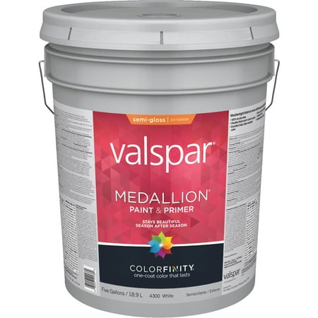 Valspar Medallion 100% Acrylic Latex Semi-Gloss House