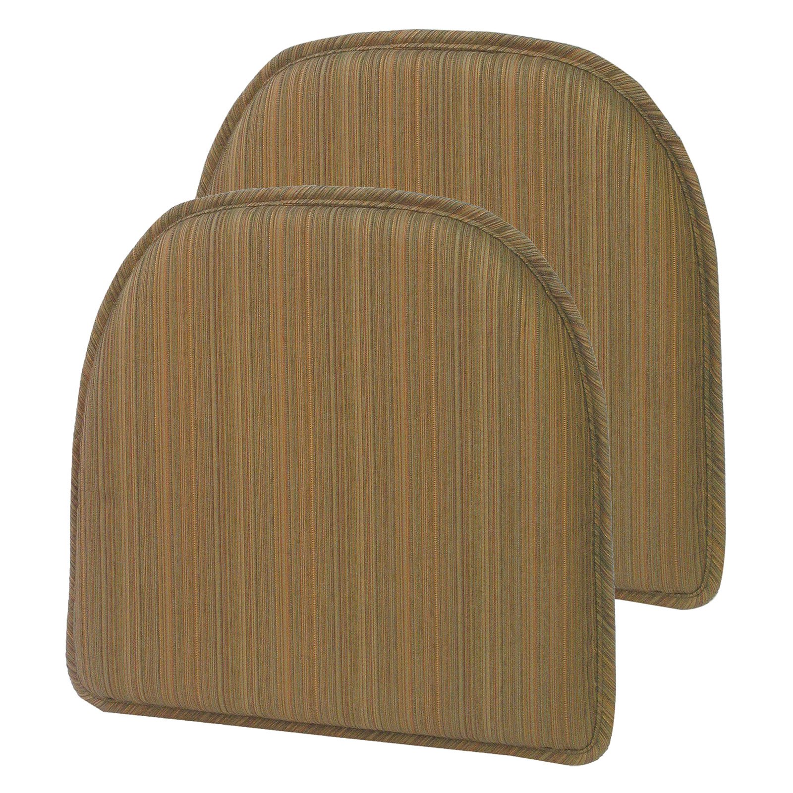 Gripper NonSlip 15" x 16" Harmony Chair Pad, Set of 2