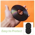 thumbnail image 2 of 2 protectores de discos de vinilo para evitar ensuciarse los dedos., 2 of 8