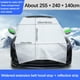 thumbnail image 5 of Funda universal para parabrisas de vehículos | Funda para coche a prueba de nieve y antirrobo para invierno | Apta para coches, SUV y cabinas | Protección para todo tipo de clima | Almacenamiento, 5 of 9