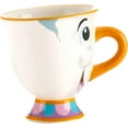 thumbnail image 2 of Disney Beauty and the Beast Chip Mug Tea Cup Ceramic Officially Licensed, 2 of 4