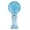 Light Blue, variant on Handheld Fan USB Rechargeable Mini Face Steamer Fan for Travel and Outdoor Use