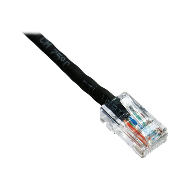 Axiom - Patch cable - RJ-45 (M) to RJ-45 (M) - 200 ft - UTP - CAT 6 - stranded - black