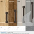 thumbnail image 4 of Amerock Lintel 6-5/16 inch (160mm) Center-to-Center Oil-Rubbed Bronze Cabinet Pull, 4 of 7