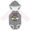 thumbnail image 3 of Inktastic I Love My Pap Pap Boys or Girls Long Sleeve Baby Bodysuit, 3 of 5