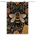 thumbnail image 5 of Vintage Animal Bee Wall Art Dark Floral Academia Canvas Posters Gothic Botanical Prints William Morris style Painting Living Bedroom Bathroom Wall Decor 16x24in Unframed, 5 of 14