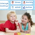 thumbnail image 6 of sixwipe 10 Pack Sensory Stone Adults, Fidget Toys for Autism Kids Calming Down, Textured Worry Stone and Ring for Stress Anxiety Relief, Autism Toys Gifts, 6 of 7