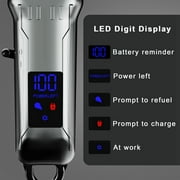 Hatteker Professional Hair Clippers Cordless Hair Trimmer for Men Rechargeable Haircut Machine