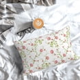 thumbnail image 5 of Sikiie Roses Flowers Pillow Covers, Throw Pillow Case Cushion Covers,Cushion for Bedroom,Couch,Home-16"x24", 5 of 6