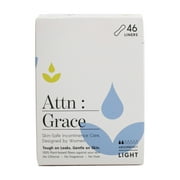 Attn: Grace Incontinence Panty Liners for Sensitive Skin, 46 Ct