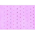 thumbnail image 1 of Ahgly Company Indoor Rectangle Solid Purple Modern Area Rugs, 2' x 4', 1 of 4