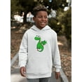thumbnail image 6 of Cute Green Dragon Hoodie Juniors -Image by Shutterstock,  Small, 6 of 7