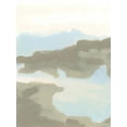 thumbnail image 2 of Vess, June Erica 25x32 Gold Ornate Wood Framed with Double Matting Museum Art Print Titled - Desert Butte II, 2 of 4