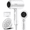 White, variant on CONFU Lightweight Ionic Hair Dryer, Portable Lightweight Blow Dryer with 3 Heat Settings & Infinity Speed