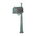thumbnail image 2 of Special Lite Products SCS-1014-SPK-600-BL Savannah Curbside Mailbox with Ashland Mailbox Post Unit - Black, 2 of 5