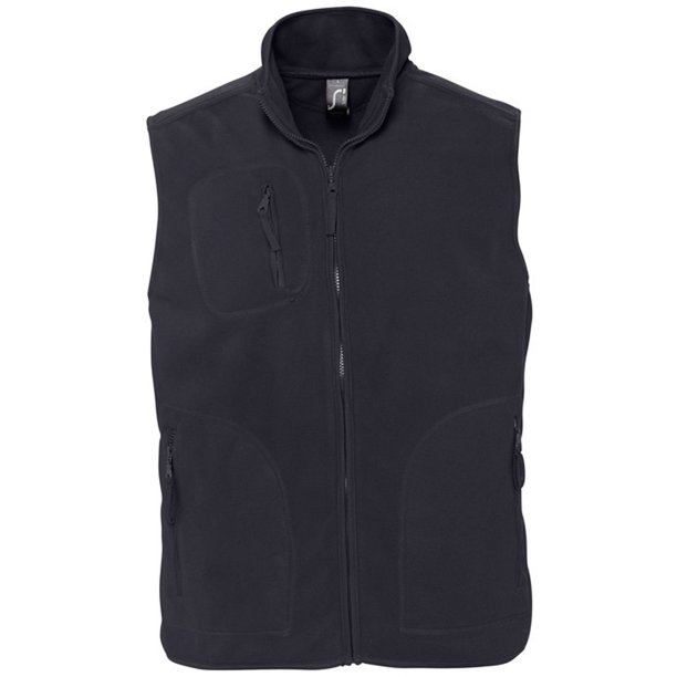 SOLS - Chaleco polar anti-bolas Modelo Norway Unisex (Carbón)
