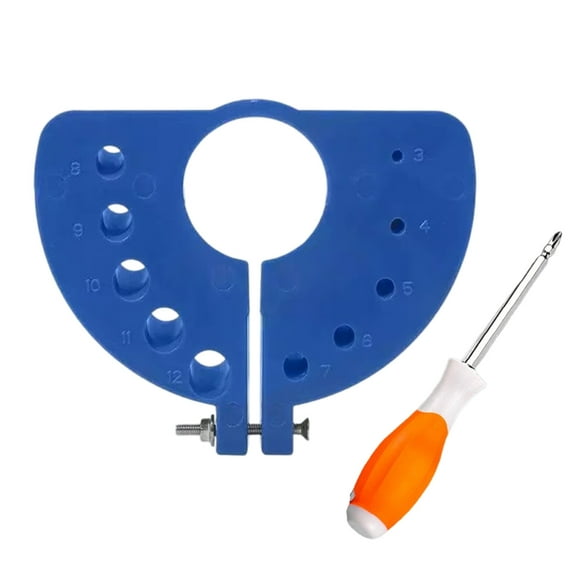 Ciwanning 3-12mm Drill Bit Sharpener Drill Bit Sharpening Guide Tool Drill Bit Grinding Attachment for Angles Grinder Drill Bit