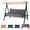 Dark Gray, variant on Porch Swing Cushions, 60x40 inch Outdoor Swing Cushion Replacement 2-3 Seater with Backrest, Waterproof Bench Cushion with Ties for Patio Furniture (Green)