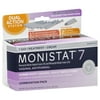 Monistat 7 Ovule Insert Prefilled Applicator + External Cream Vaginal Antifungal Combination Pack - 1 Ct