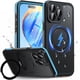 thumbnail image 1 of Funda magnética impermeable Oterkin para iPhone 15 Pro Max IP68, azul, 1 of 7