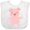AA-White, variant on Inktastic Cute Pig Boys or Girls Baby Bib