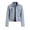Blue, variant on Women's Jean Jacket Embroidered Pearl Short Denim Jacket Coat White XXL(XXL)