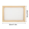 thumbnail image 4 of DIY Paper Making Mould Frame Paper Making Method Frame Lightweight Papermaking Mesh, 4 of 8