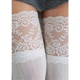 thumbnail image 3 of PMVFHDE Women Knee High Socks Autumn Winter Warm Fashion Lace Long Socks, 3 of 5