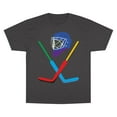 thumbnail image 6 of Champion Logo Shirt Unisex Sports Print Tee 100 Percent US Cotton For Everyday Comfort, 6 of 27