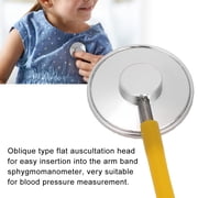 NestledNature Heart Detection Stethoscope,Body Care Tool,Professional Single Stethoscope Aluminium Alloy Heart Lung Detection Echoscope