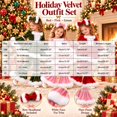 thumbnail image 3 of Curenmufel Long Sleeve Sweatshirt and Jogger Pants Girls Clothing Set for Daily Wear 12 18 Months (Pink,12-18 Months), 3 of 8