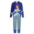 thumbnail image 4 of Cinderella Kids Hooded Jumpsuit Union Suit Onesie One Piece Blanket for Boys Girls, 4 of 7