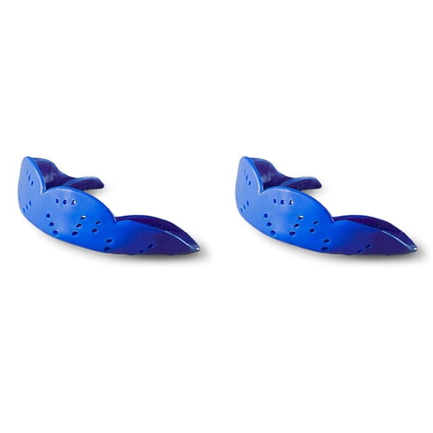 2X Protector Bucal Deportivo Protector de Dientes de EVA Protector Bucal Azul