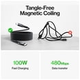 thumbnail image 3 of Cable USB-C Statik MagStack Pro magnético de 100 W, 1 m, 3 of 9