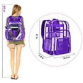 thumbnail image 4 of Clear Backpack Transparent Heavy Duty See Through Bag for College Work Travel..., 4 of 7