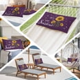 thumbnail image 5 of Purple Sunshine Sunflower Queen Size Pillow Cover,Pillowcase Protectors with Zipper,Breathable Decorative Throw Pillow Case Cover,Pastoral Bees Farmhouse Floral Pillow Shams for Couch Sofa 20x30Inch, 5 of 8