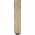 thumbnail image 4 of Ekena Millwork 4"W x 20"D x 24"H Balboa Traditional Rough Sawn Bracket, Western Red Cedar, 4 of 4