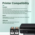 thumbnail image 2 of Cartucho de tinta negra 61XL Cool Toner de reemplazo para HP 61, 2 of 7