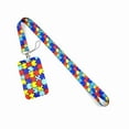 thumbnail image 2 of Multipurpose Sturdy Ribbon Materials Autisms Lanyard with Badge Holder Accessory for Cards and Keychain Use, 2 of 12