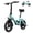 Blue, variant on Bodywel Electric Bike for Adults, 500W Peak E Bike, 36V 10Ah Battery, 14" Folding Ebike, Electric Bicycle for City Commuter, UL2849