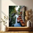 thumbnail image 6 of Cambridge River Punt Boat Canvas Print Wall Art for Living Room Bedroom Office Cafe Hotel Decor, 6 of 8